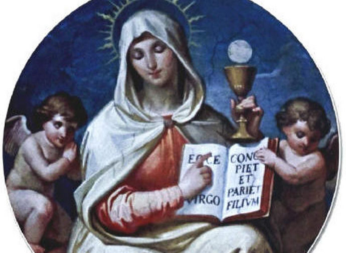 Maria, «agnella mansueta» e adoratrice in Spirito e Verità