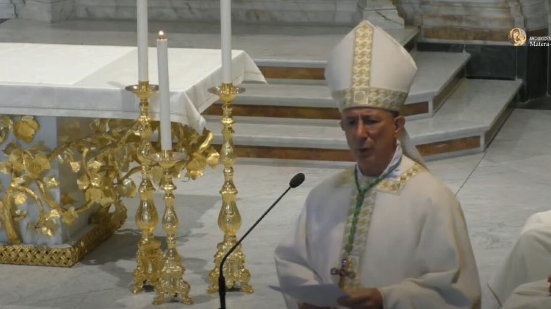 Omelia di S. Ecc. l’Arcivescovo nella Santa Messa del Crisma 2022