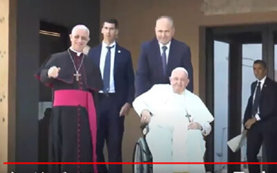 La benedizione di Papa Francesco alla Mensa “Don Giovanni Mele”