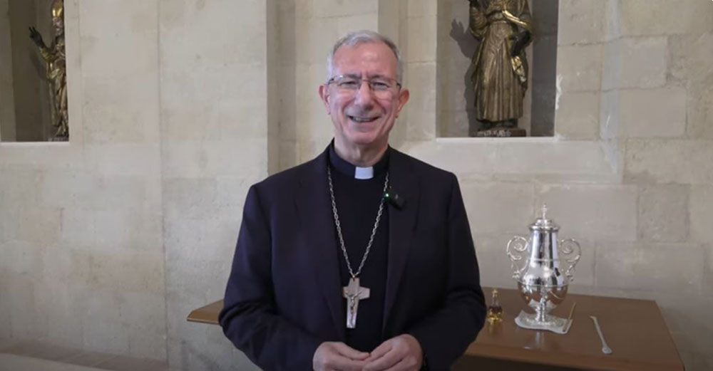 Videomessaggio di S.E. Mons. Antonio Giuseppe Caiazzo per la Pasqua 2024