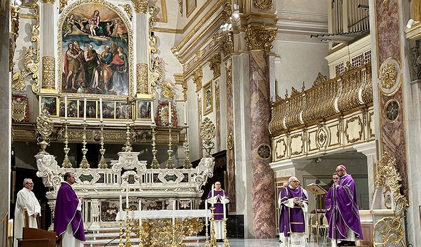 Omelia di S.E. Mons. Benoni Ambarus nella Santa Messa del Mercoledì delle Ceneri