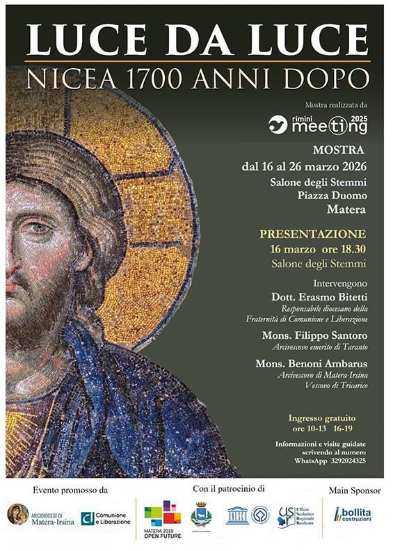Locandina mostra Luce da Luce Matera_p