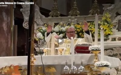 Omelia di S.E. l’Arcivescovo nella Santa Messa in Coena Domini