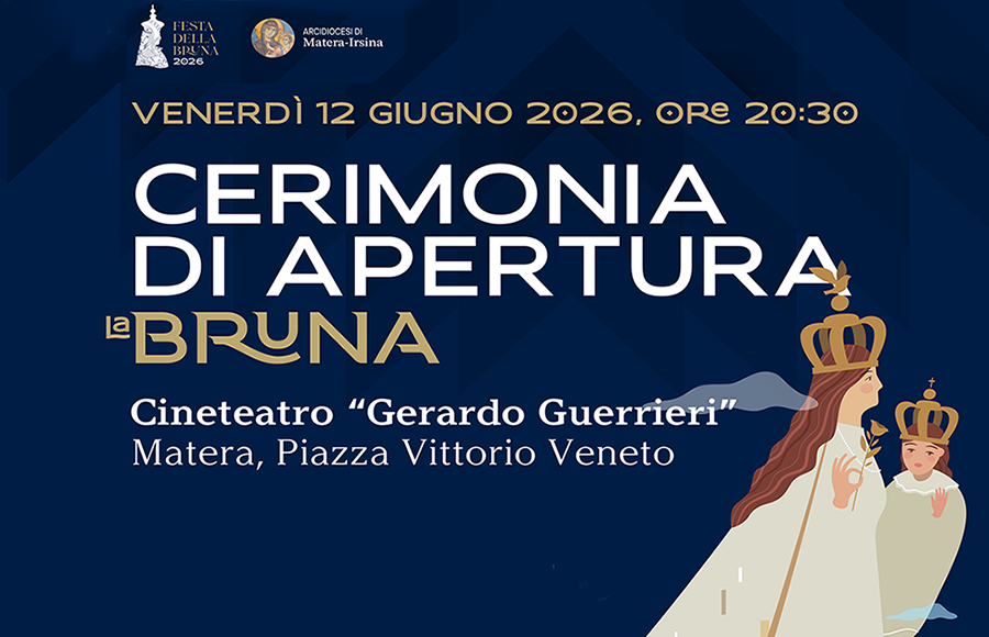 Matera dà il via alla Festa della Bruna 2026
