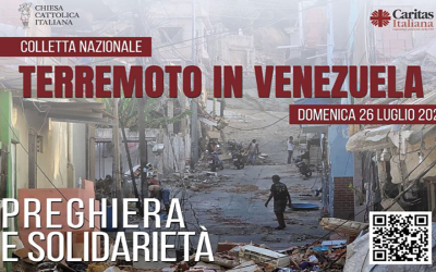 26 luglio 2026. Colletta Nazionale per le popolazioni del Venezuela